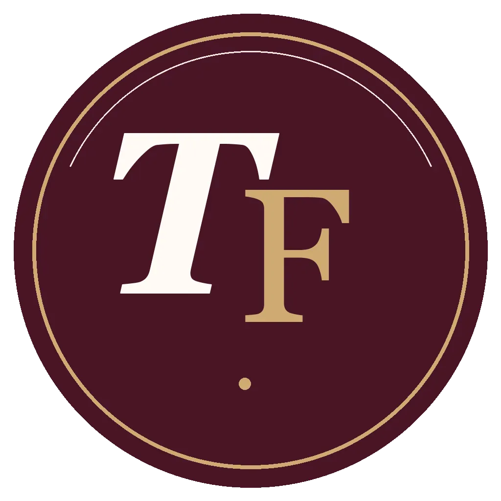 Monograma TF de Tânia Fidalgo